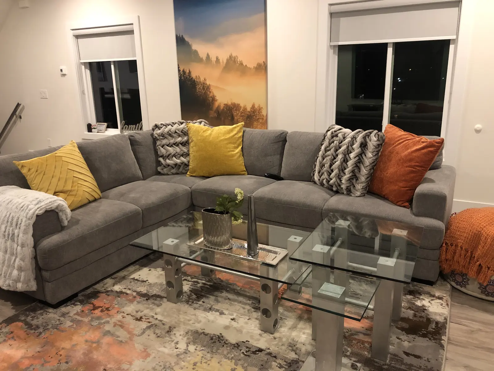 Living room evening